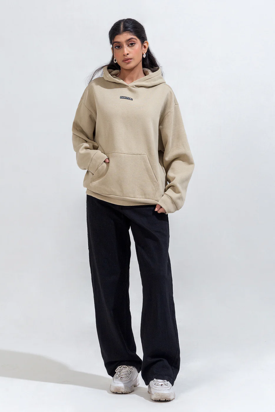 GRAPHIC OVERSIZED HOODIE - Image 2