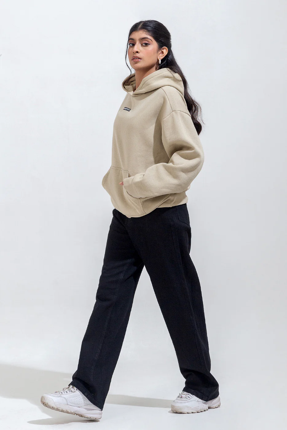 GRAPHIC OVERSIZED HOODIE - Image 3