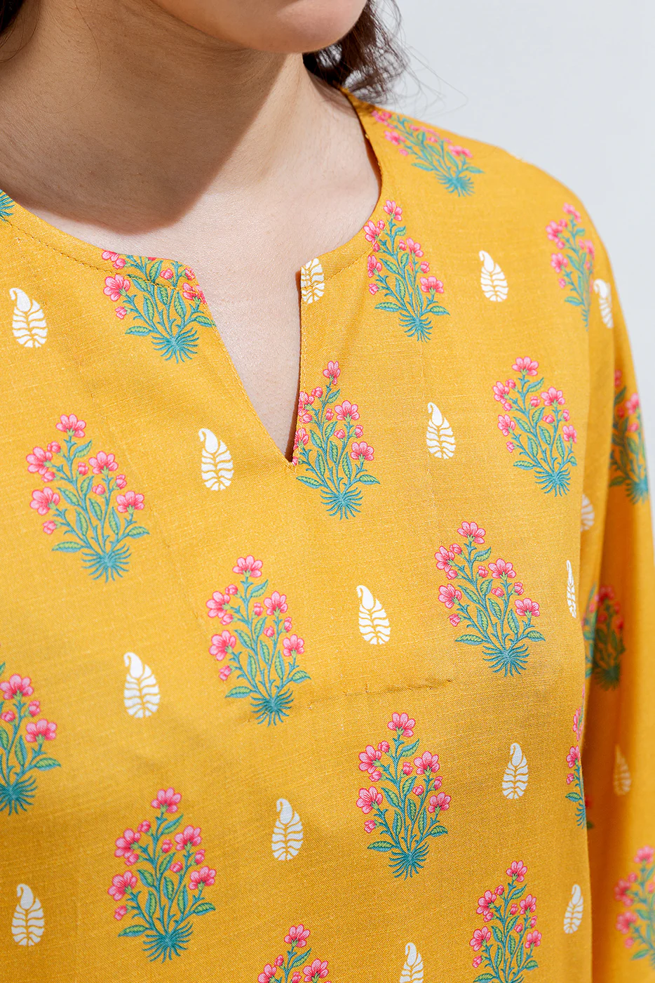 PRINTED VISCOSE SHIRT (PRET) - Image 4