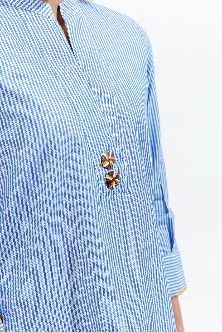 BASIC CAMBRIC SHIRT (PRET) - Image 4