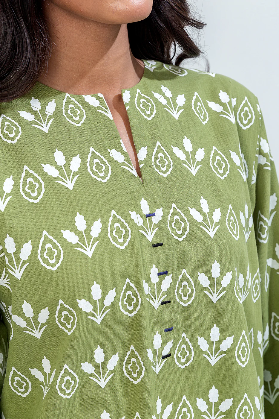 2 PIECE BASIC TWO WAY SLUB SUIT (PRET) - Image 4