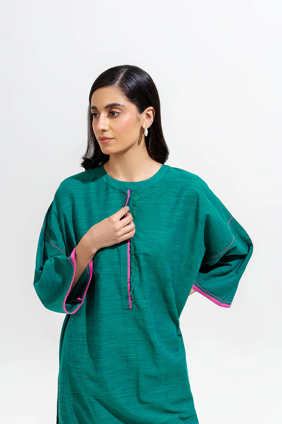 2 PIECE BASIC KHADDAR SUIT (PRET) - Image 2