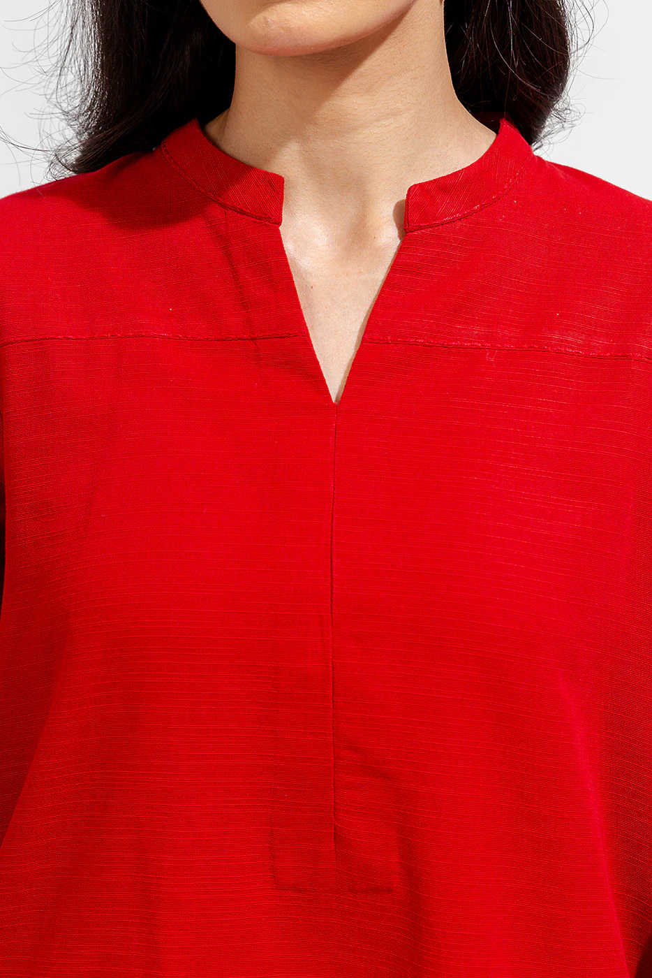 2 PIECE BASIC SLUB SUIT (PRET) - Image 6