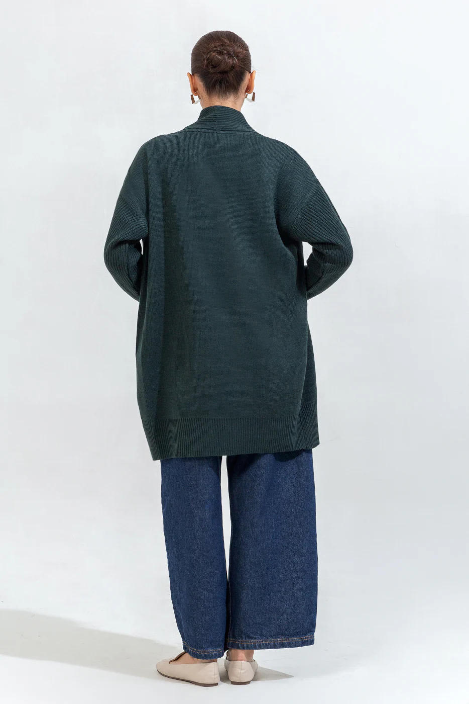 LONG KNITTED SHRUG - Image 4