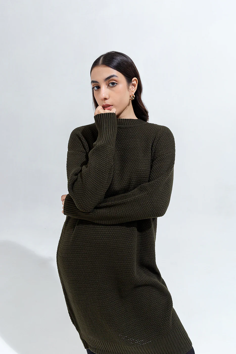 CREW NECK DRESS - Image 2