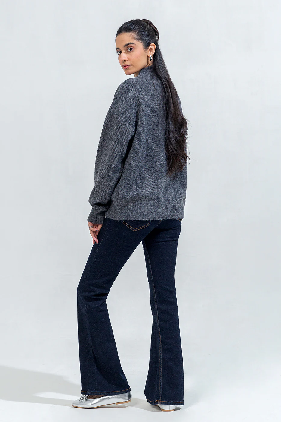 CREW NECK CARDIGAN - Image 3