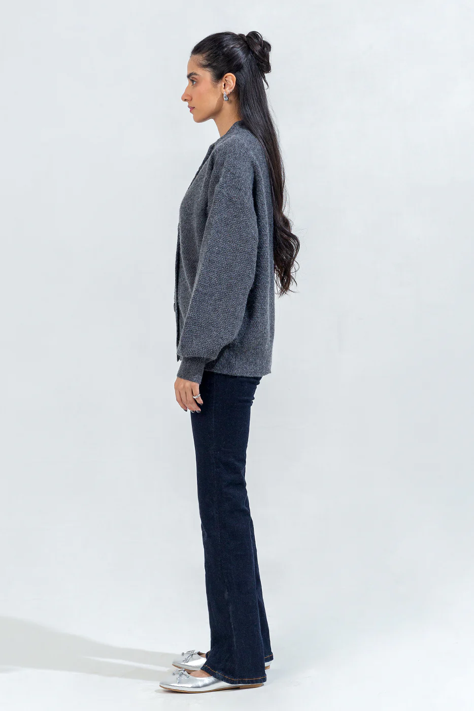 CREW NECK CARDIGAN - Image 4