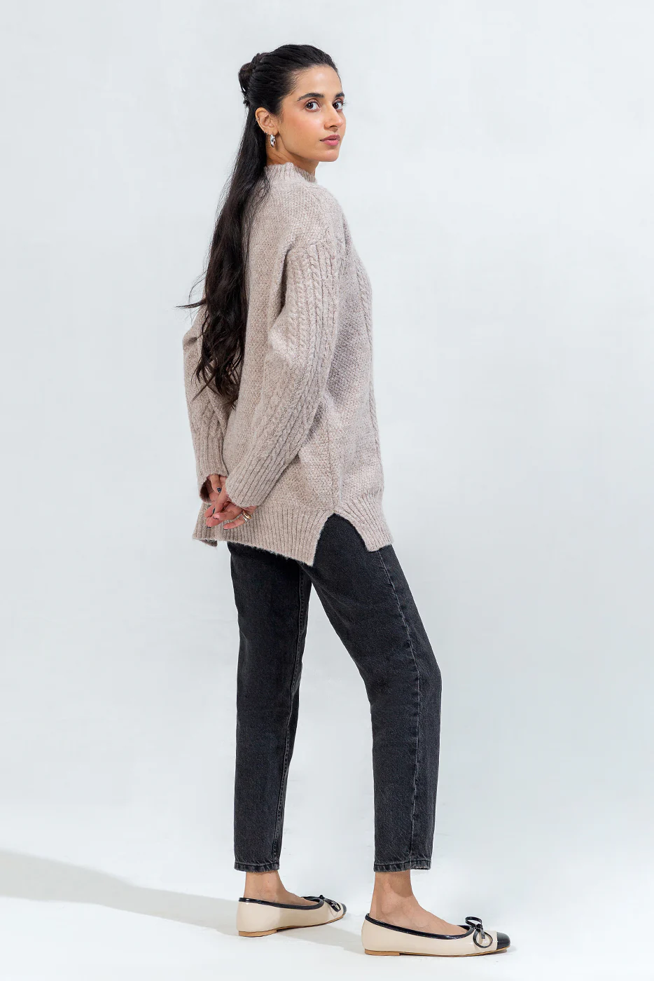 MOCK TURTLE NECK PULLOVER - Image 5