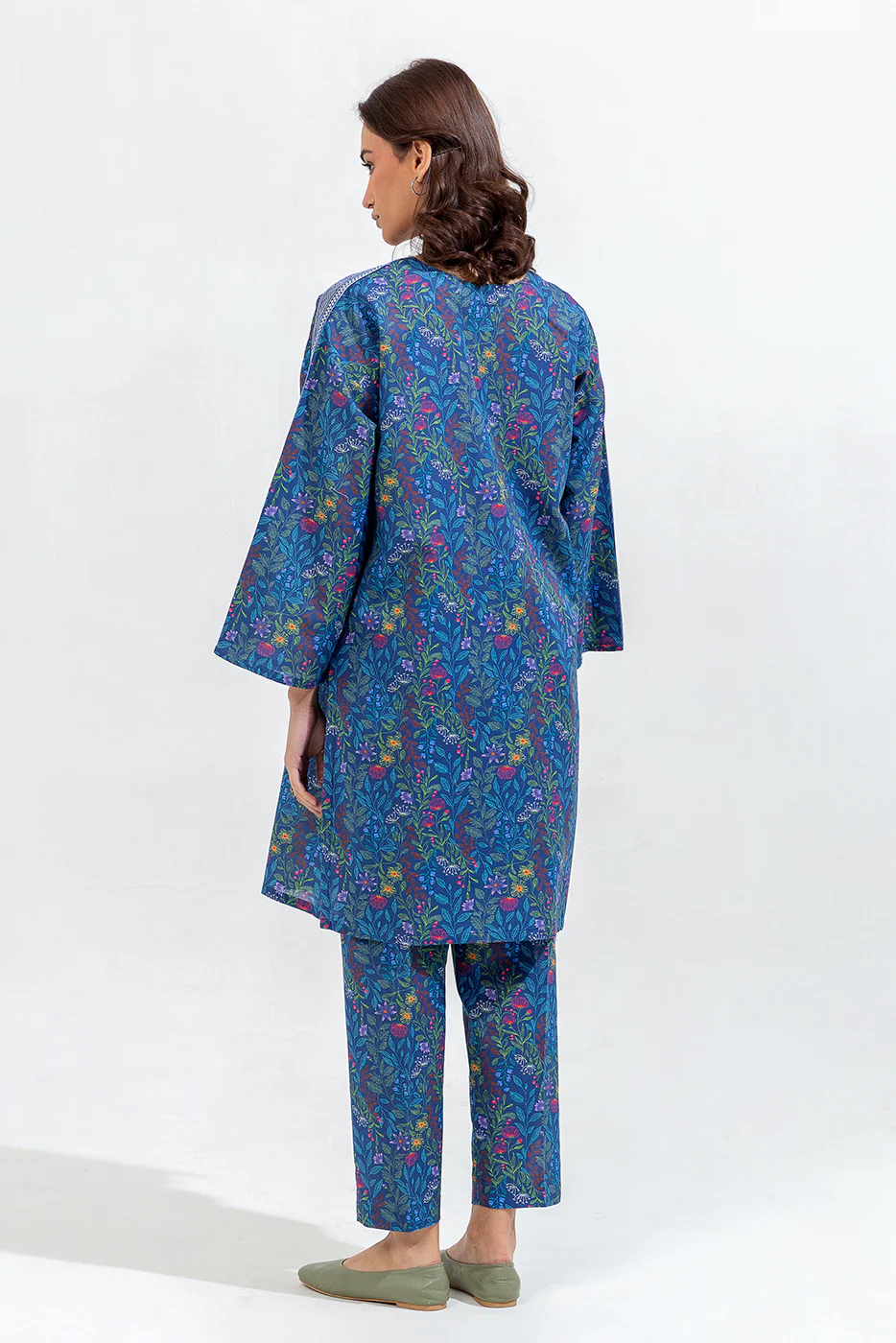 PRINTED KHADDAR SHIRT (PRET) - Image 5