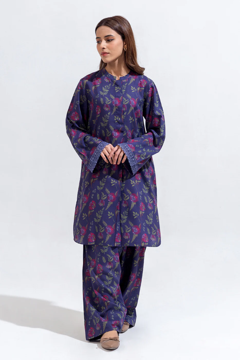 PRINTED VISCOSE SHIRT (PRET) - Image 2