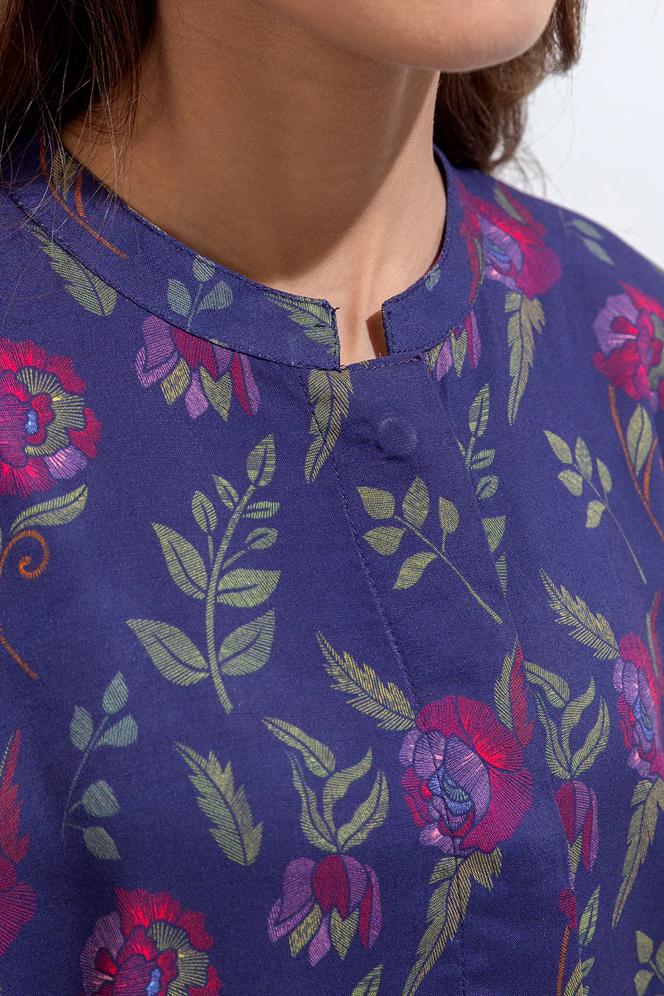 PRINTED VISCOSE SHIRT (PRET) - Image 4