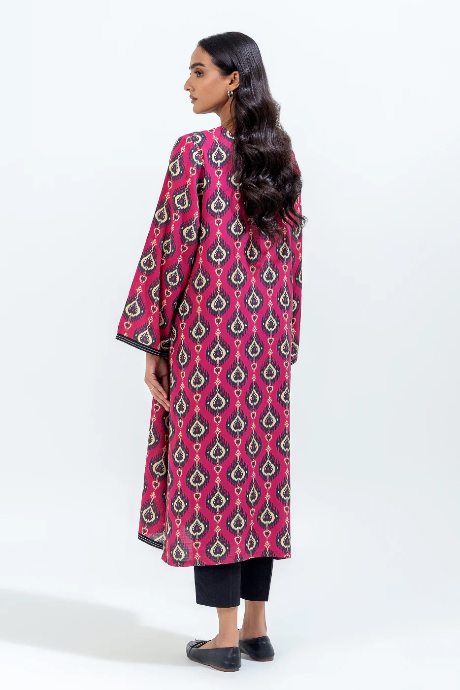 BASIC VISCOSE SHIRT (PRET) - Image 3