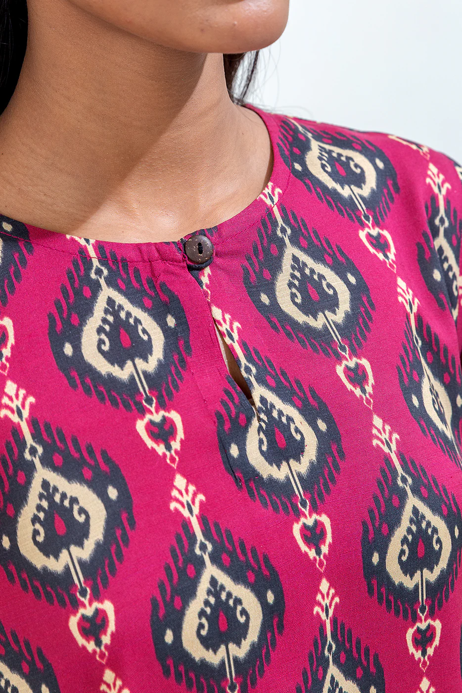 BASIC VISCOSE SHIRT (PRET) - Image 4