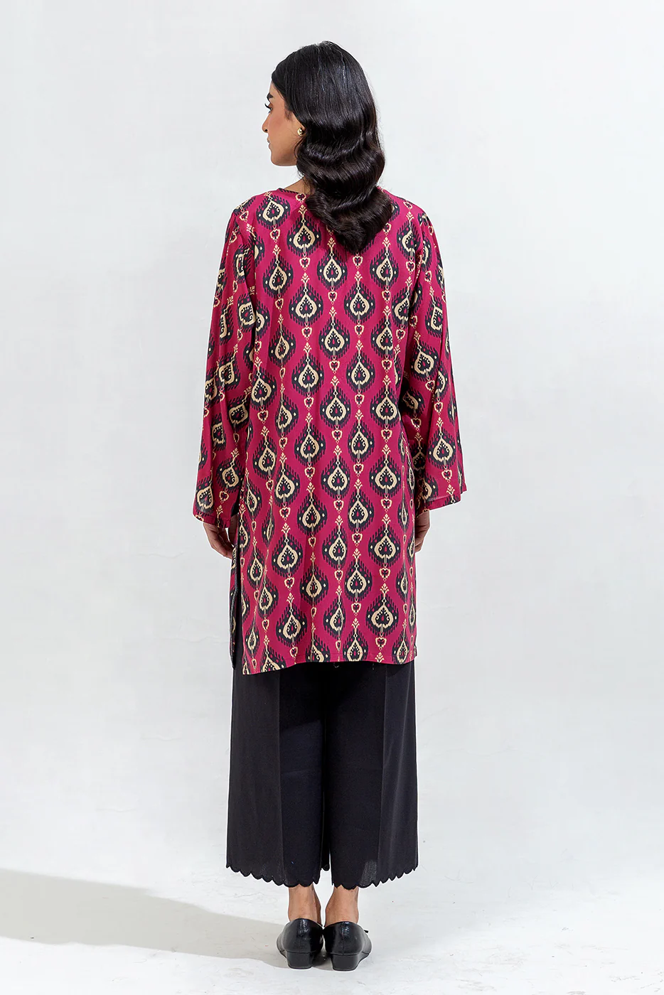 PRINTED VISCOSE SHIRT (PRET) - Image 3