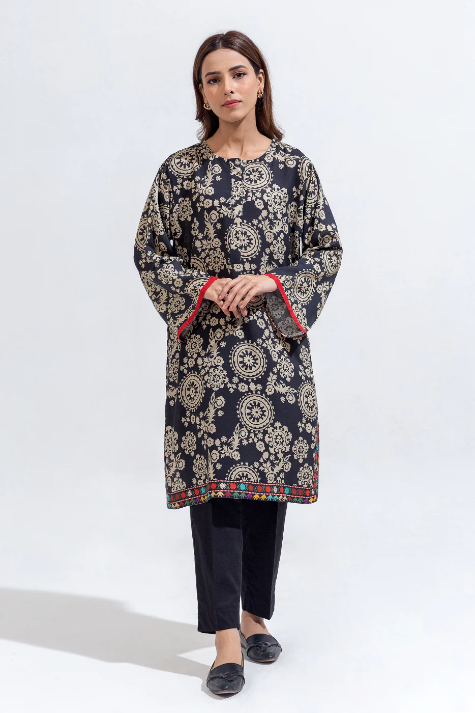 PRINTED VISCOSE SHIRT (PRET) - Image 2