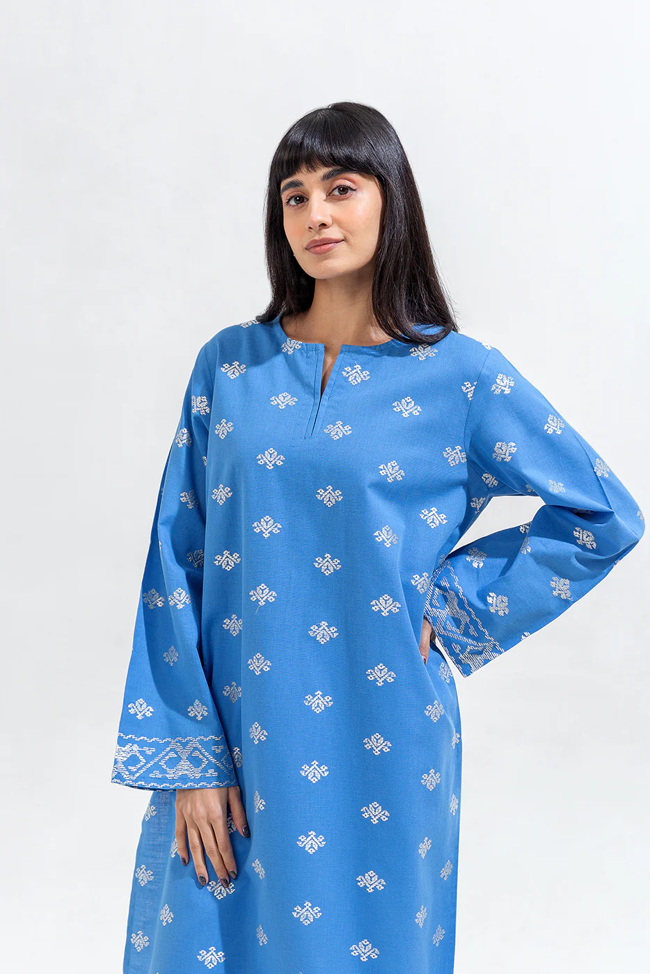 BASIC KHADDAR SHIRT (PRET) - Image 2