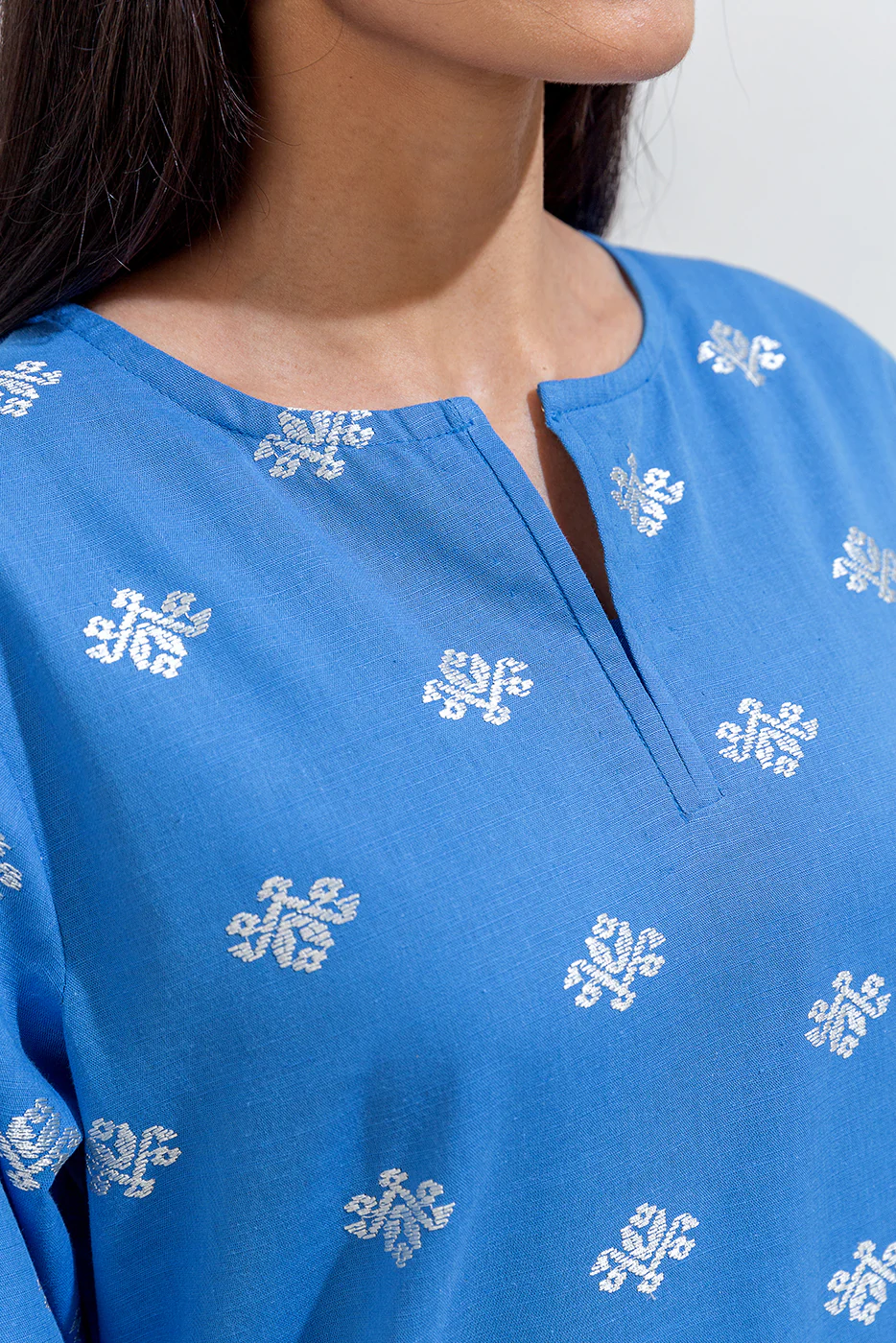 BASIC KHADDAR SHIRT (PRET) - Image 4
