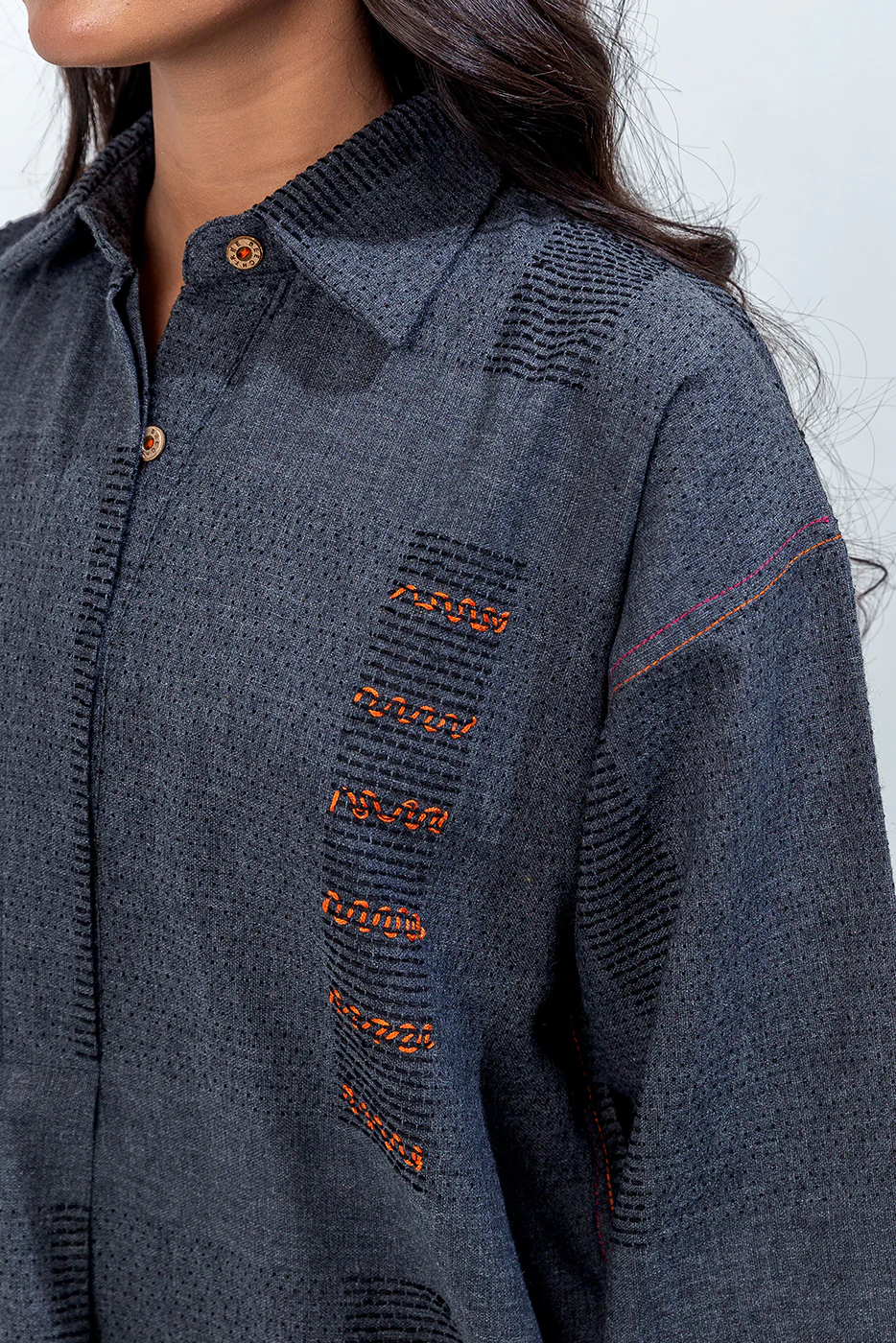 2 PIECE BASIC YARN DYED SUIT (PRET) - Image 4