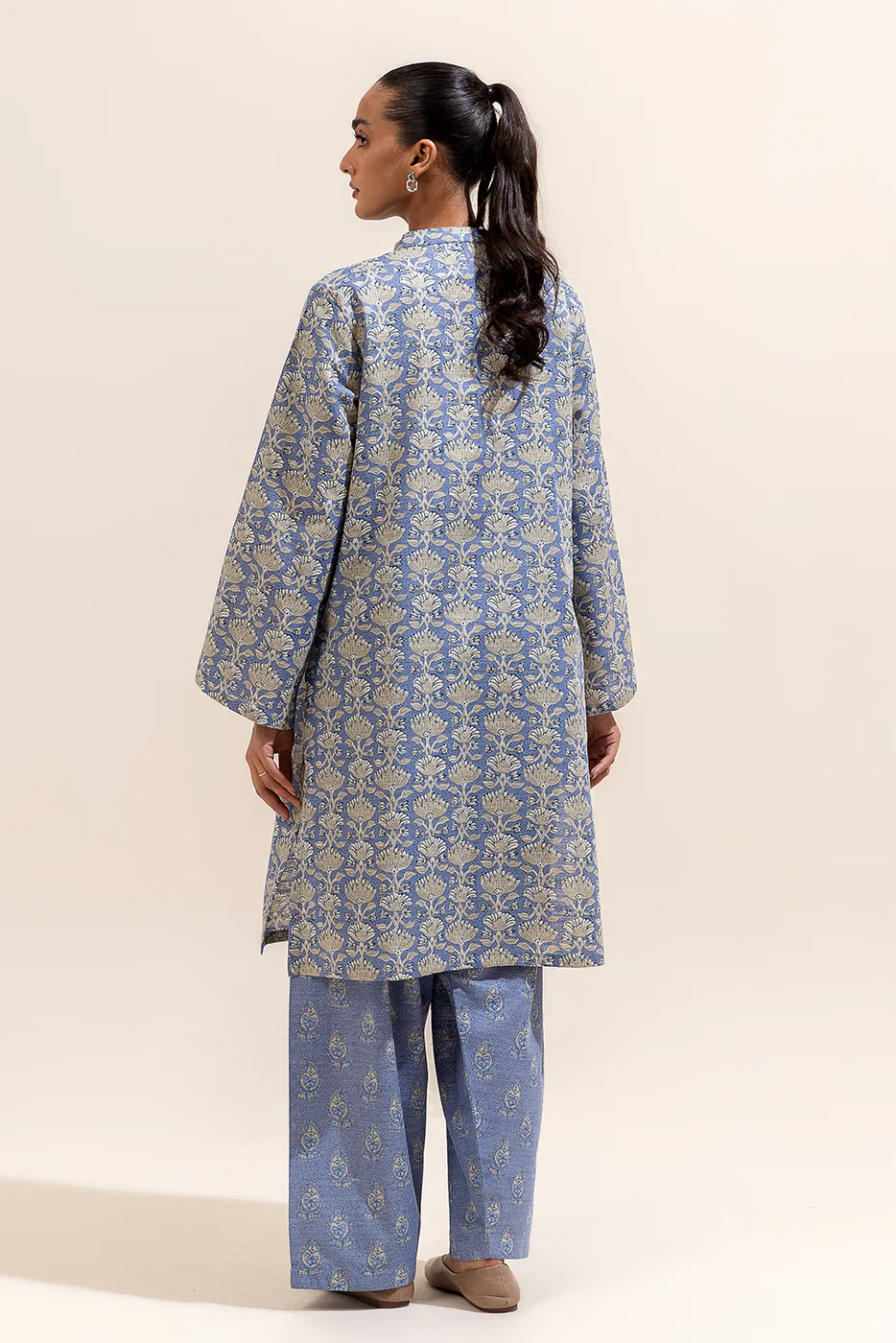 2 PIECE PRINTED KHADDAR SUIT-YONDER VERVE (UNSTITCHED) - Image 3