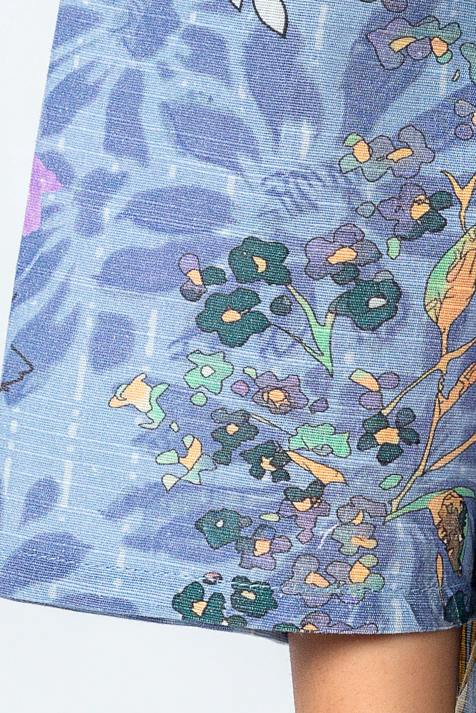 2 PIECE EMBROIDERED JACQUARD SUIT-FLORAL HEAVEN (UNSTITCHED) - Image 4