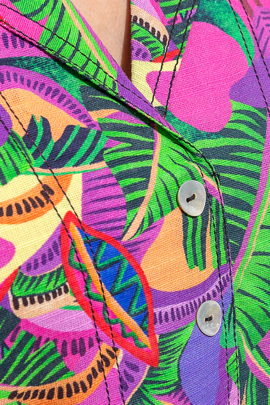 PRINTED SLUB KHADDAR SHIRT (PRET) - Image 4