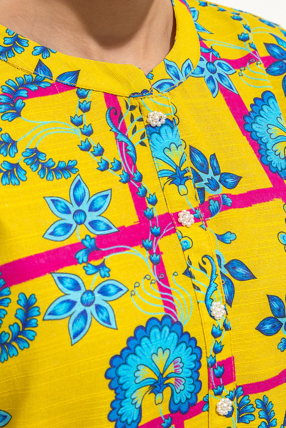 PRINTED KHADDAR SHIRT (PRET) - Image 4