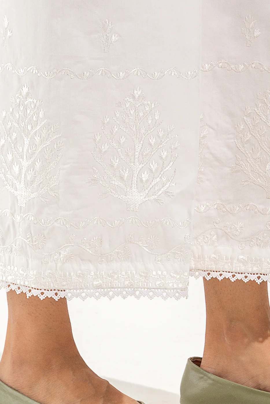 EMBROIDERED SLACK PANTS - Image 2