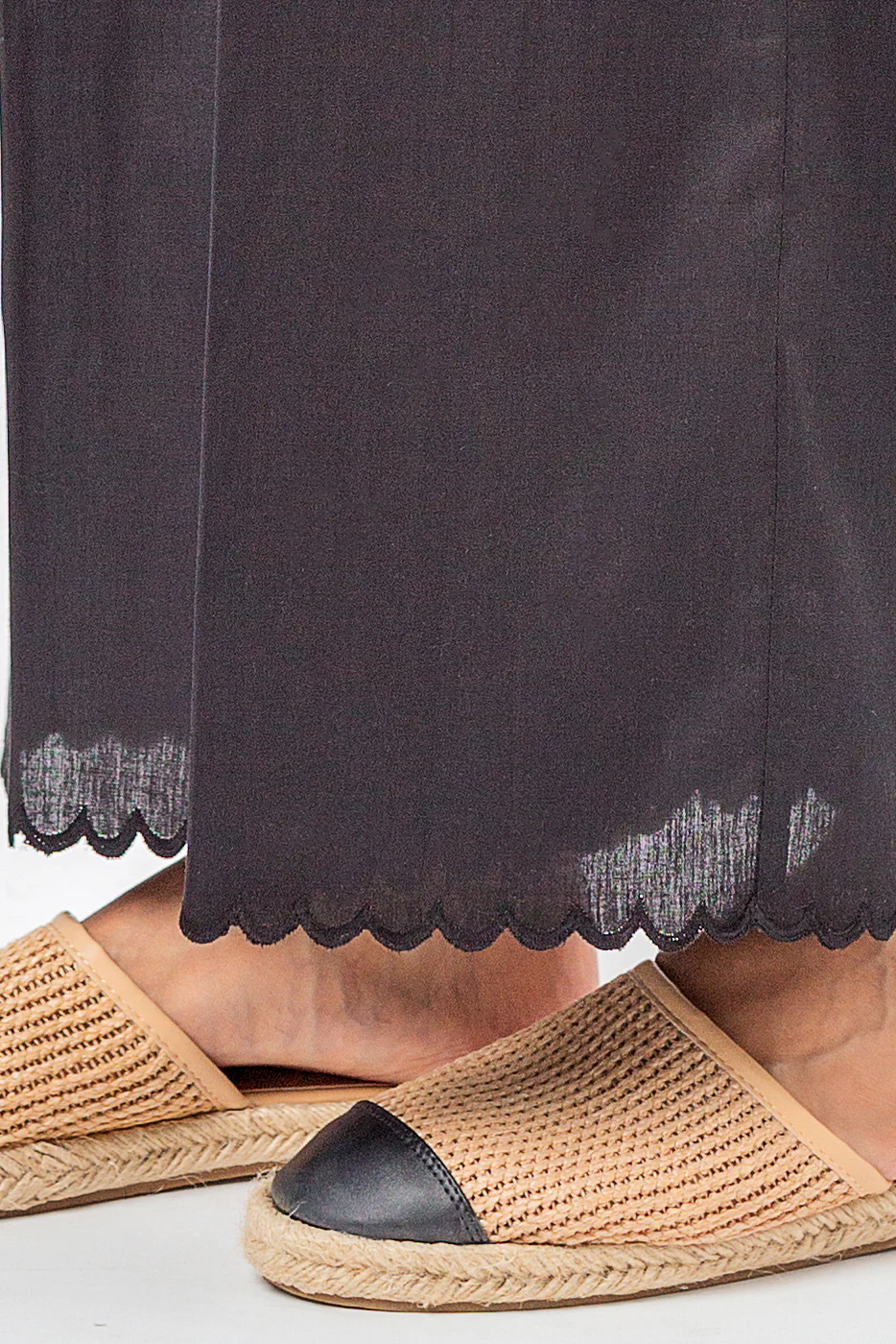 EMBROIDERED CULOTTE PANTS - Image 2