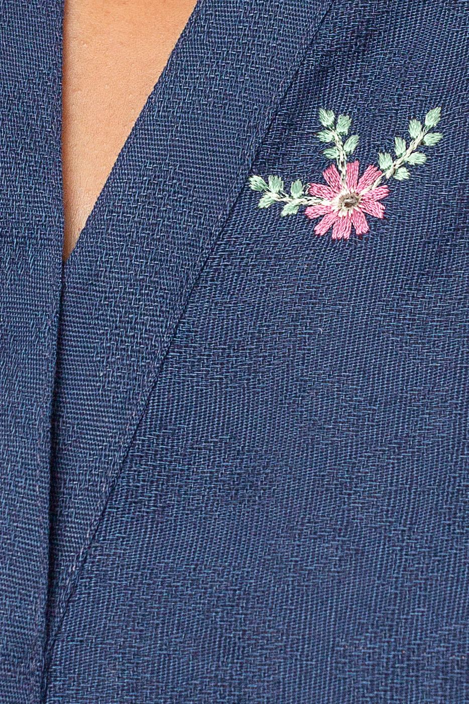 EMBROIDERED JACQUARD SHIRT (PRET) - Image 4