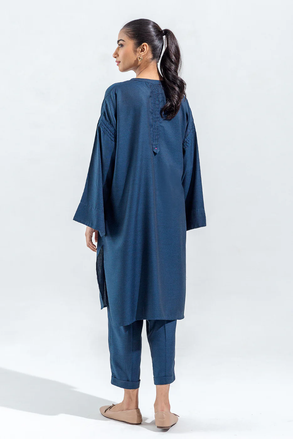2 PIECE BASIC HERRING BONE SUIT (PRET) - Image 2