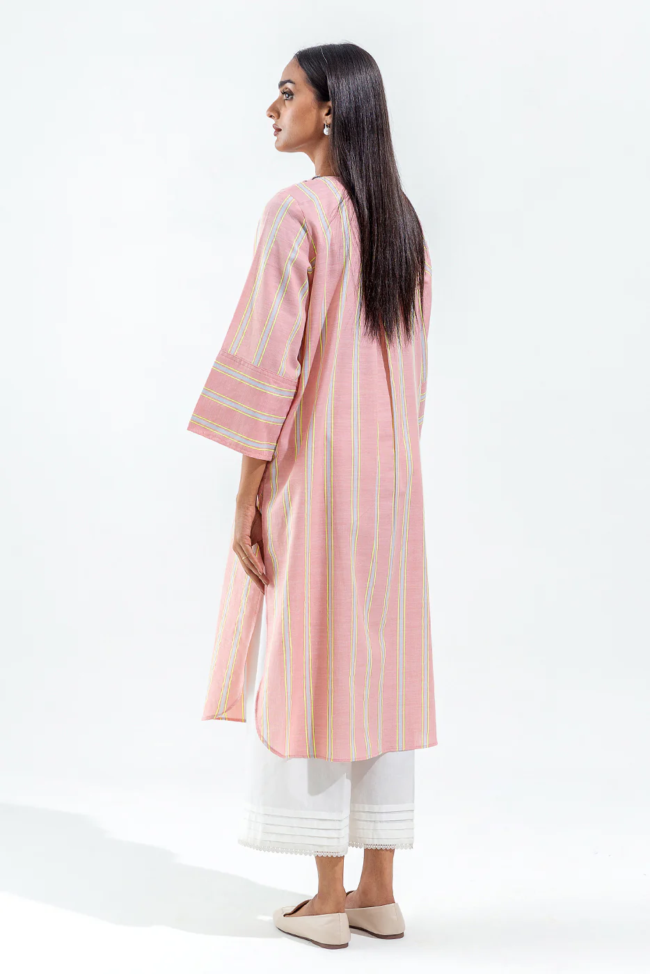 BASIC YARN DYED SHIRT (PRET) - Image 3