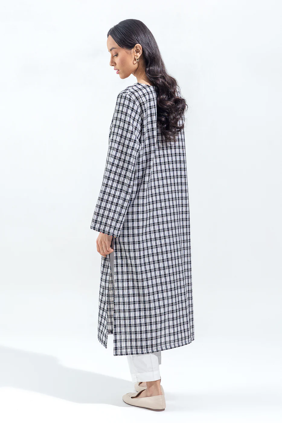 BASIC YARN DYED SHIRT (PRET) - Image 3