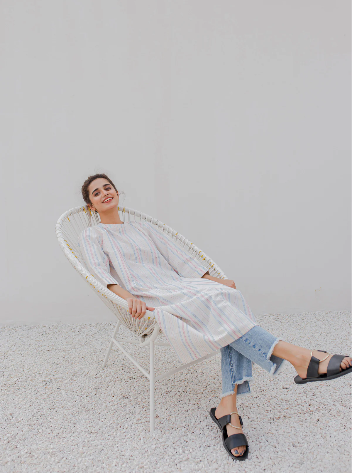 LONG TEXTURED TUNIC - Image 2