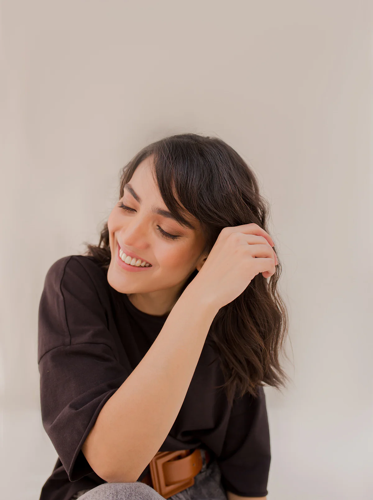 BLACK BOXY T-SHIRT - Image 3