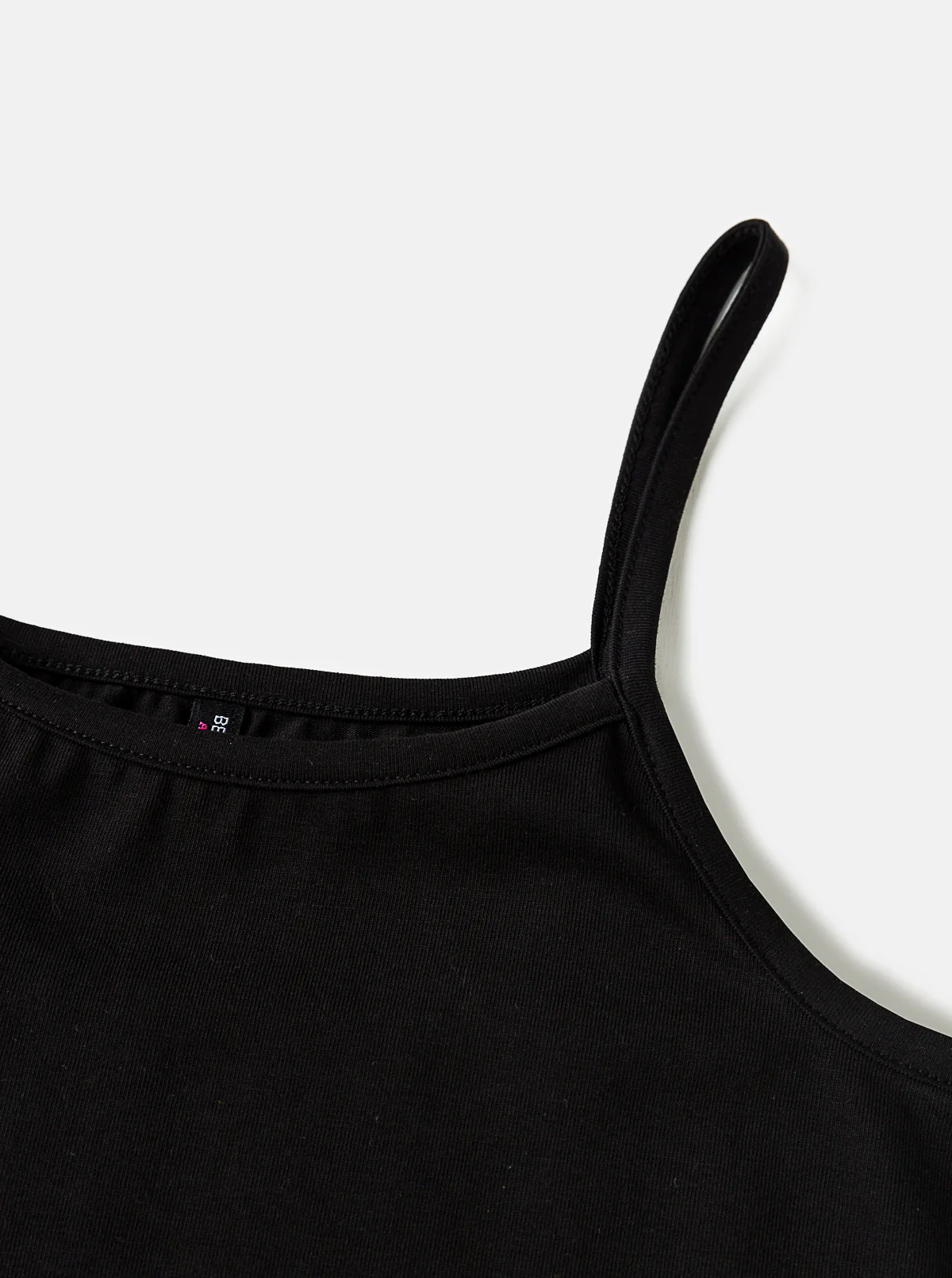 BLACK STRAPPY TANKTOP - Image 2