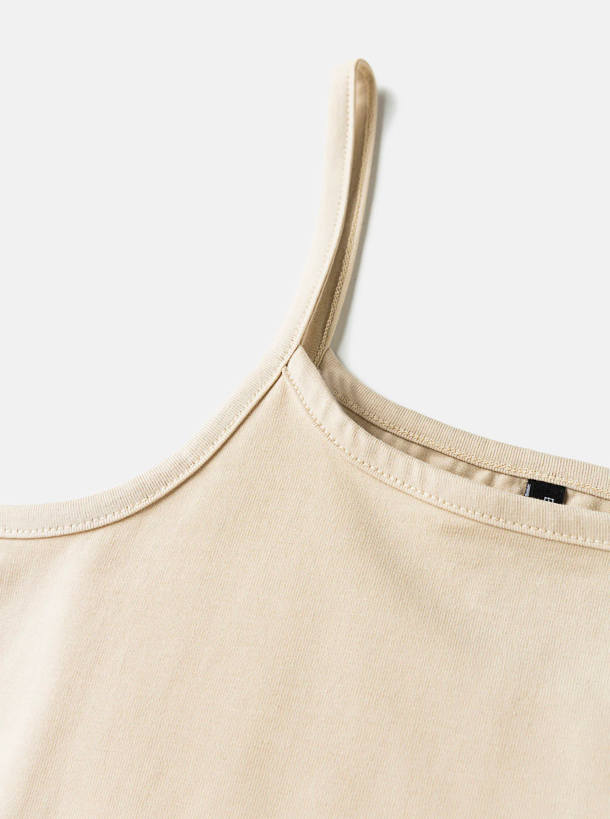 BEIGE STRAPPY TANKTOP - Image 2
