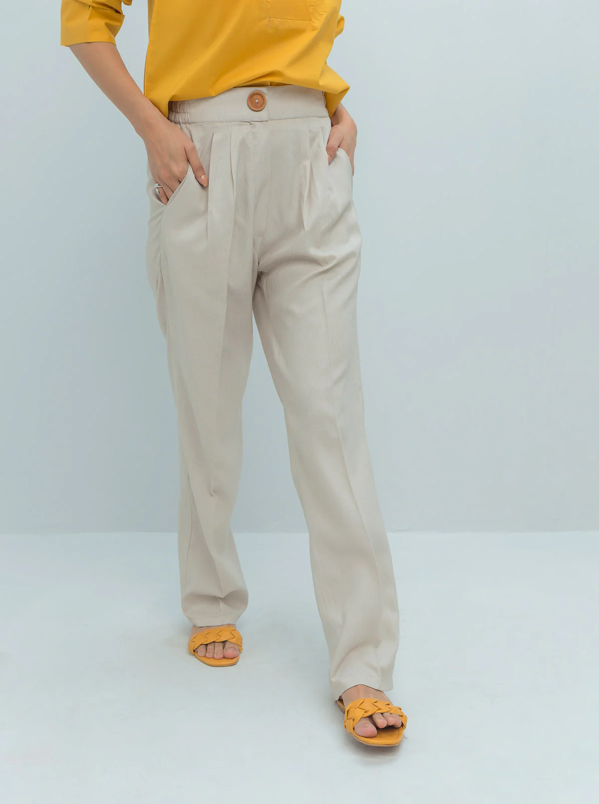 OFFWHITE STRAIGHT FIT PANTS - Image 2