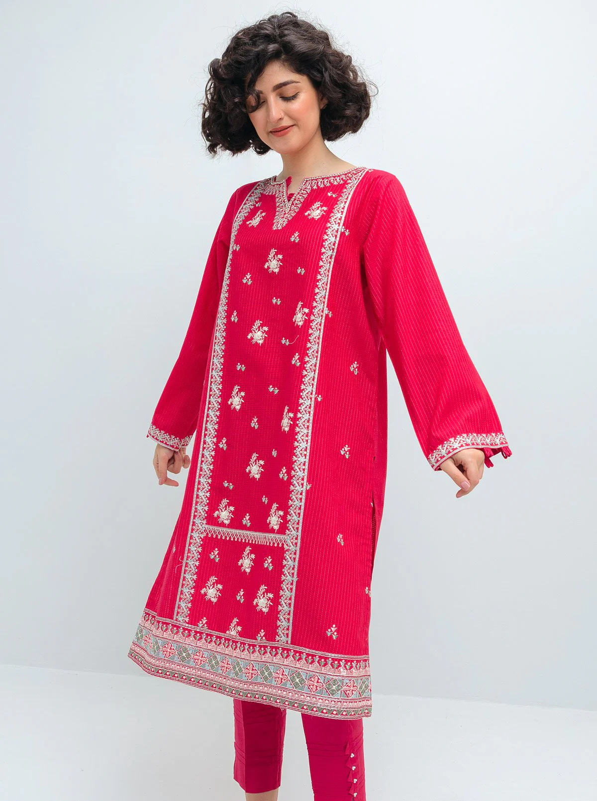 EMBROIDERED SHIRT WITH PANT - Image 3