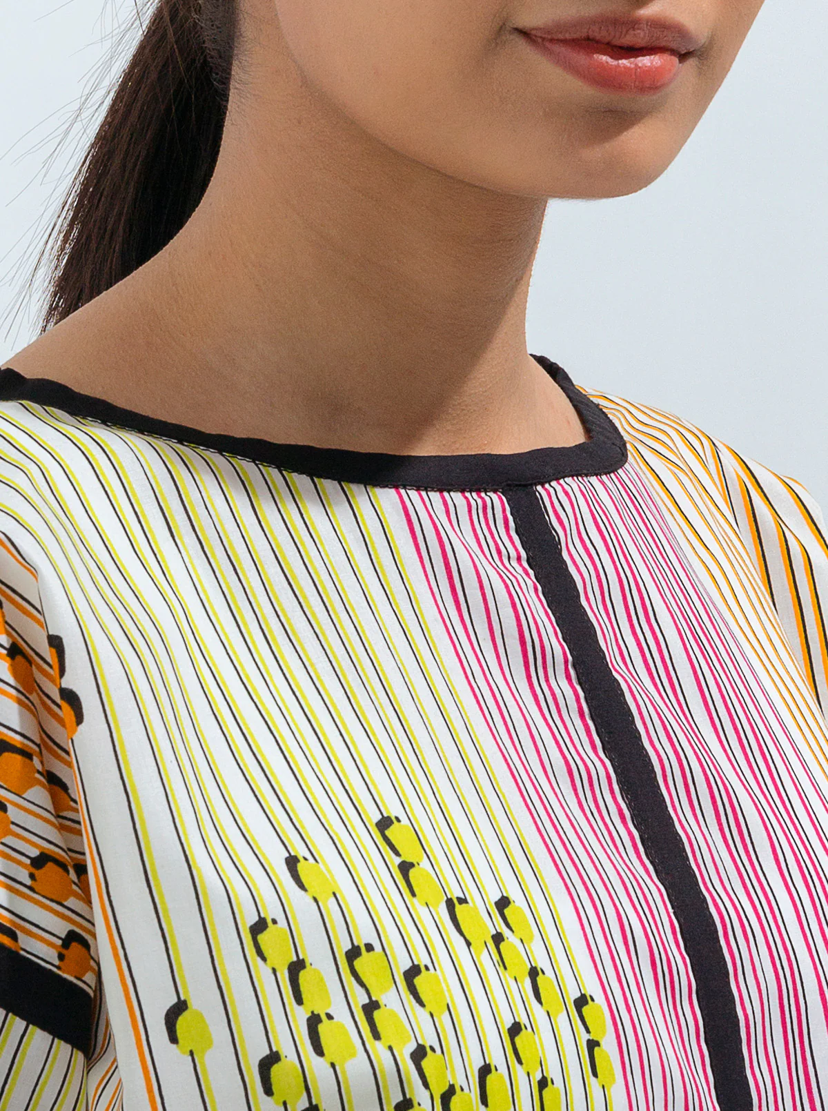 PRINTED LAWN SHIRT (PRET) - Image 2