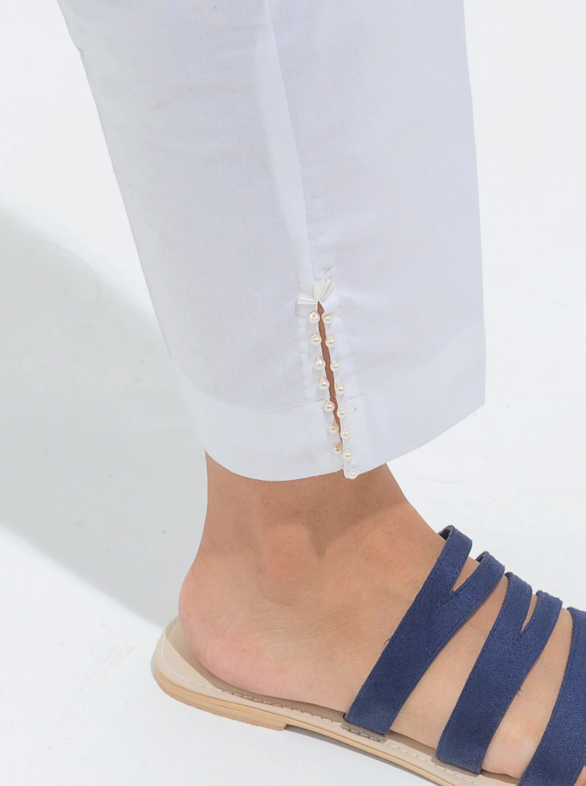 BASIC STRAIGHT PANTS - Image 2