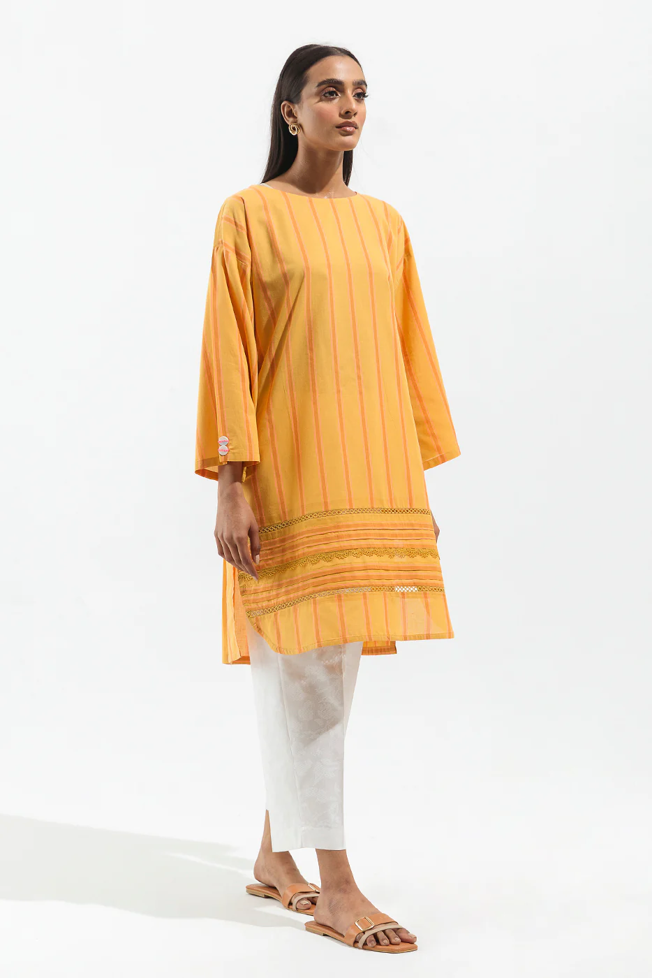 BASIC YARN DYED SHIRT (PRET) - Image 2