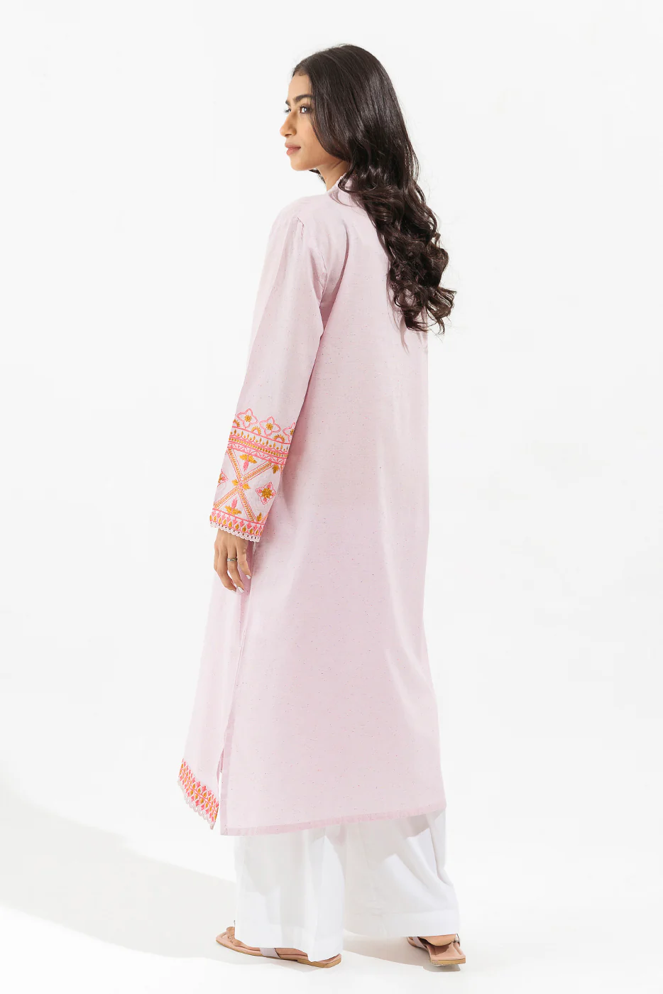 EMBROIDERED MULTI NEPS SHIRT (PRET) - Image 3