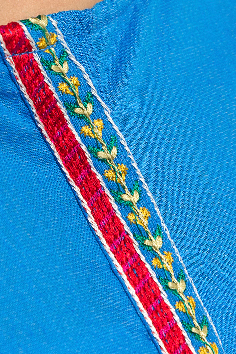 EMBROIDERED MULTI NEPS SHIRT (PRET) - Image 4