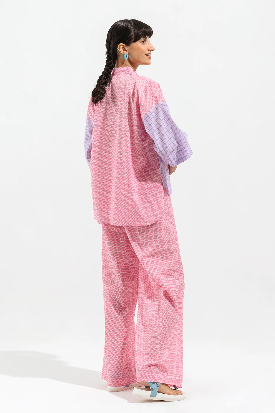 2 PIECE POPLIN COORD SET (PRET) - Image 3