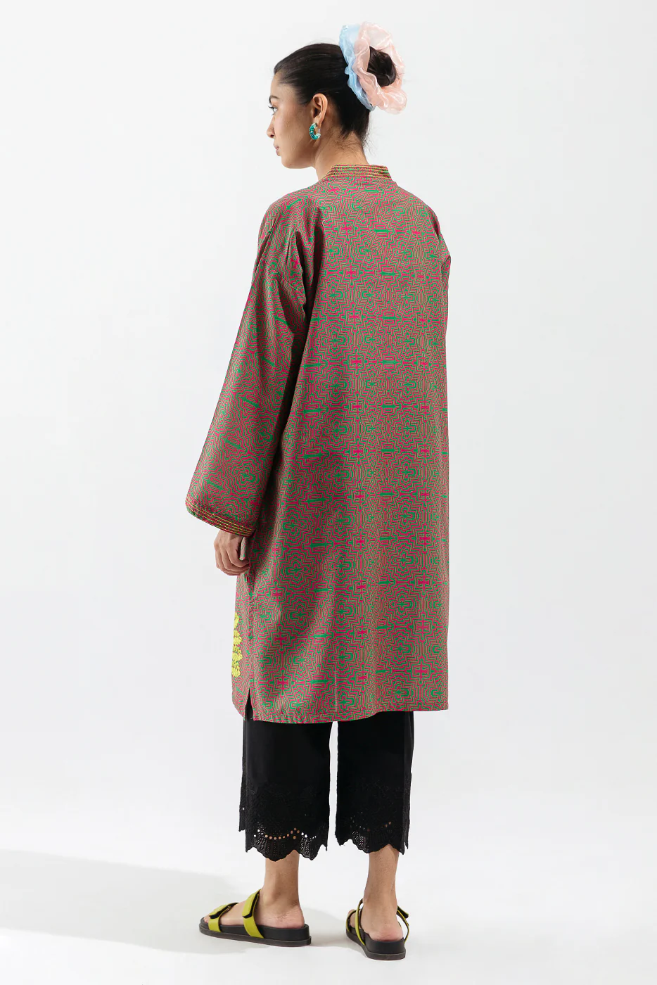 PRINTED LAWN SHIRT (PRET) - Image 4