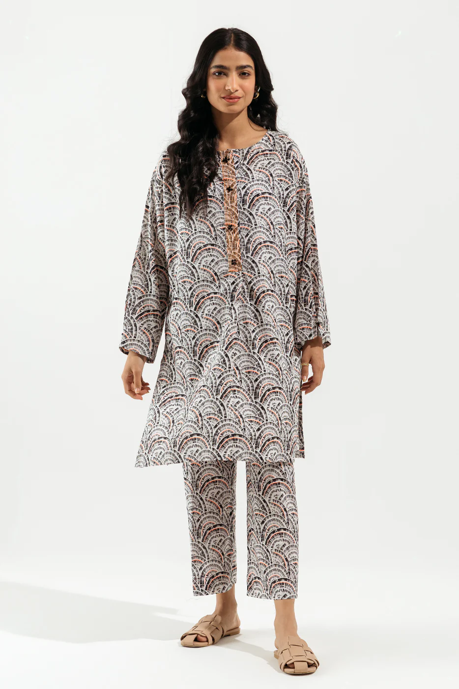 PRINTED VISCOSE SHIRT (PRET) - Image 2