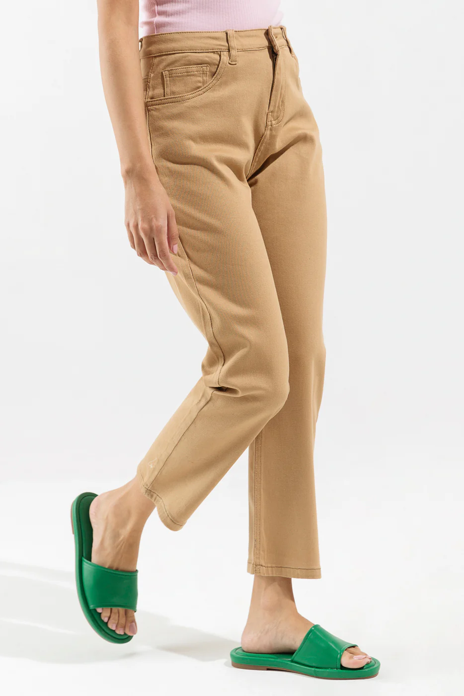 SIDE SLIT FULL LENGTH PANTS - Image 3