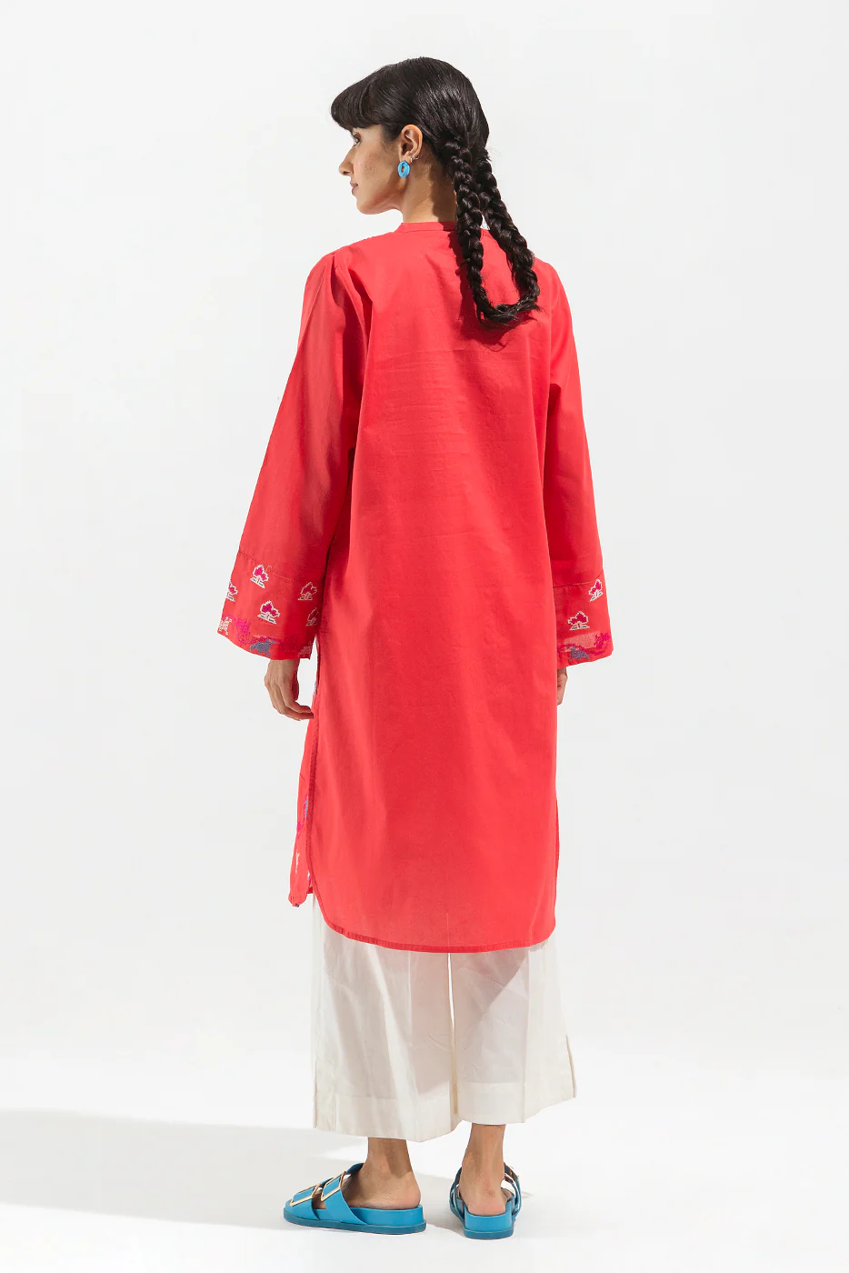 EMBROIDERED LAWN SHIRT (PRET) - Image 3