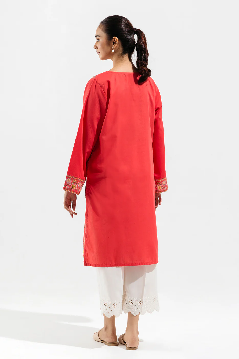 EMBROIDERED LAWN SHIRT (PRET) - Image 2