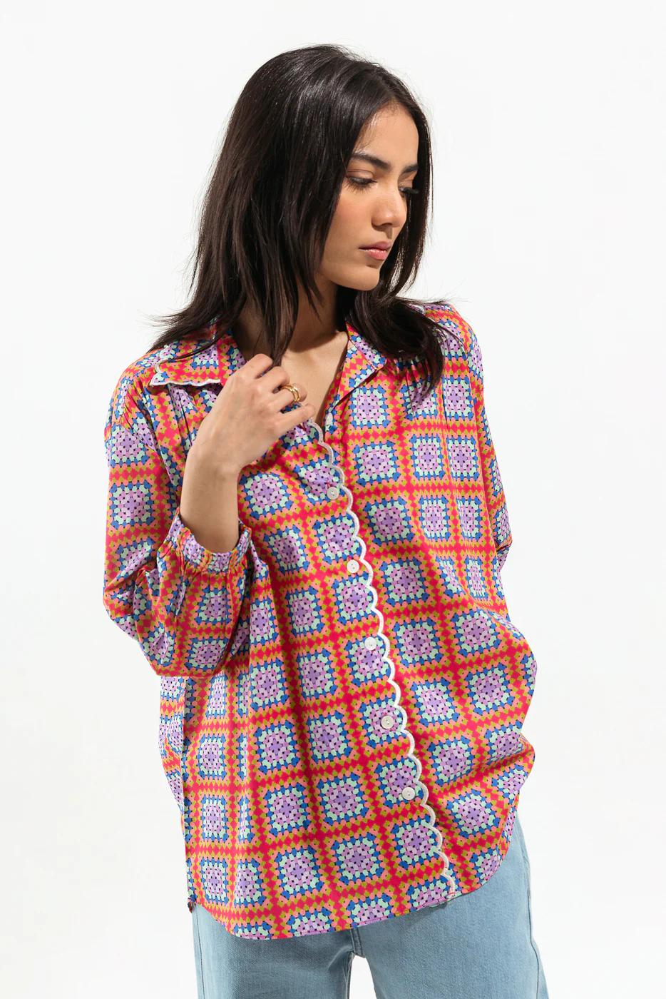 PRINTED LAWN TOP (PRET) - Image 2
